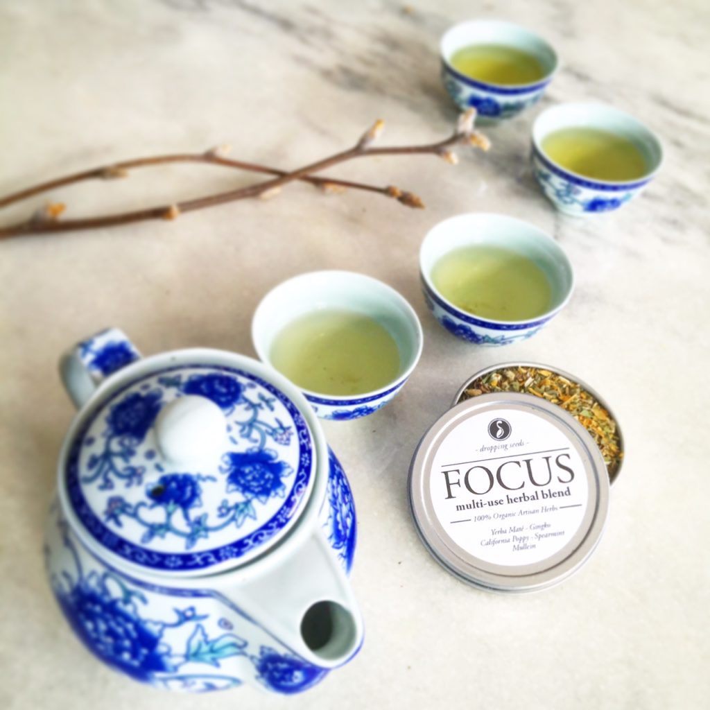 Smokable herbal tea, vape and bath