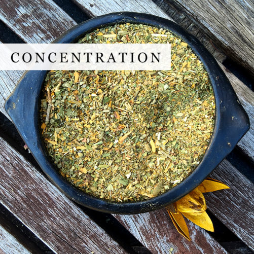 Focus Organic Herbal Smoke Tea Bath Vape Aromatherapy Blends