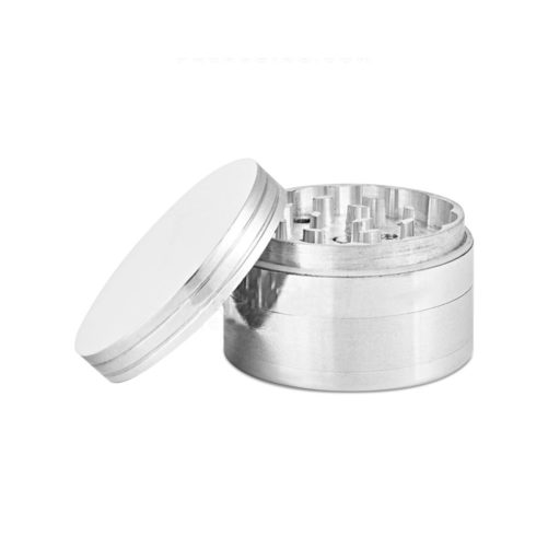 63mm metal diamond teeth 4-piece herbal blend grinder.