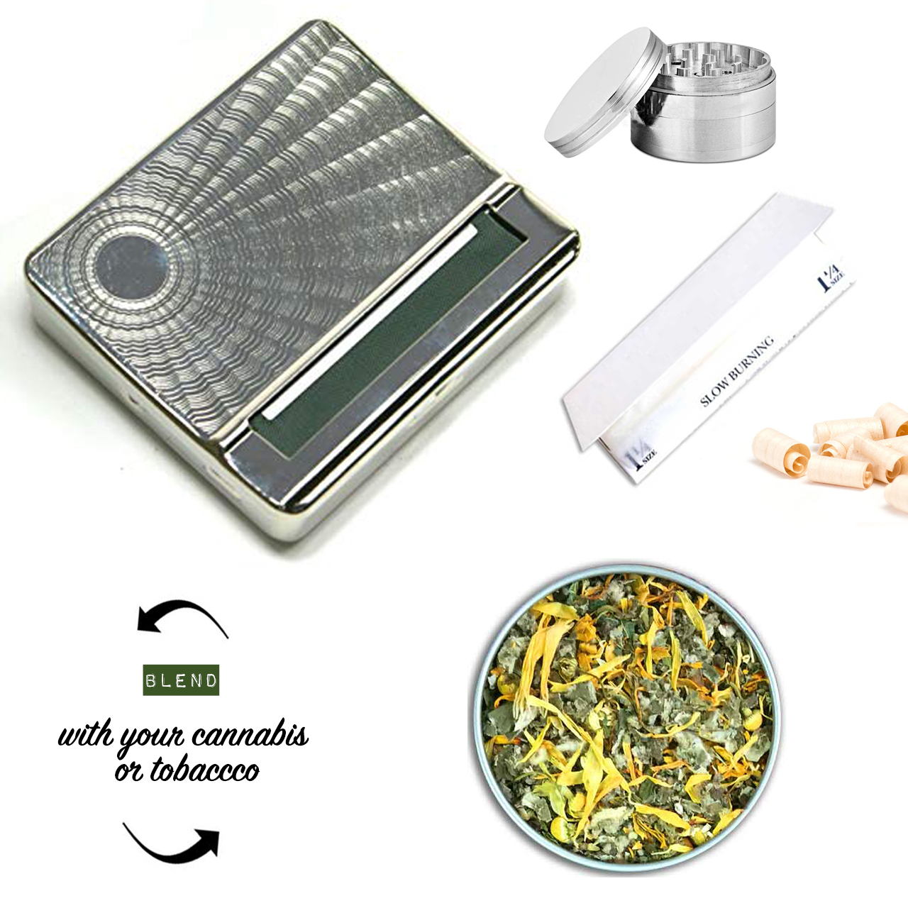 Sacred Smoke Kit with Smokable Botanical Teas
